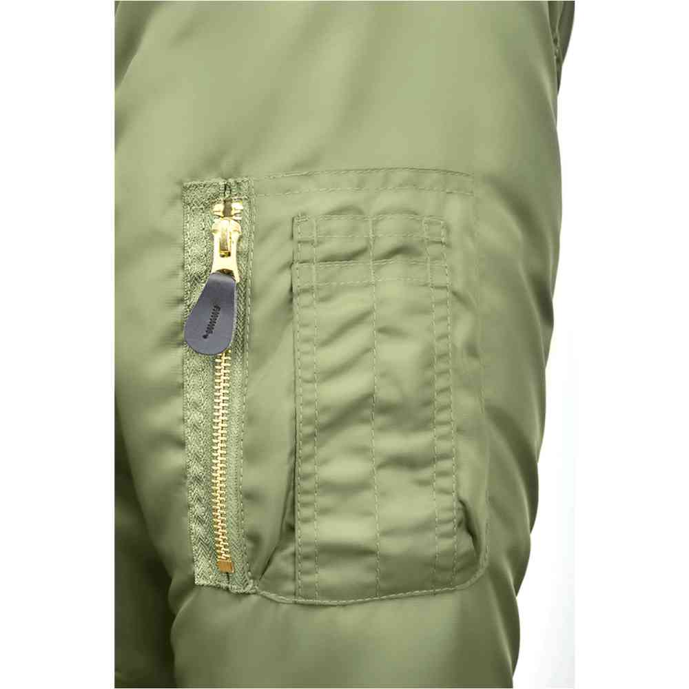 Brandit - MA2 Fur Collar Jacket - Olive green